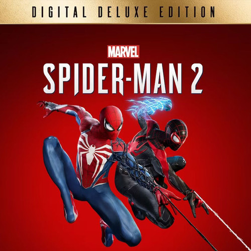 اکانت قانونی بازی ظرفیت سوم پلی استیشن 5 Marvels Spider-Man 2 Digital Deluxe Edition