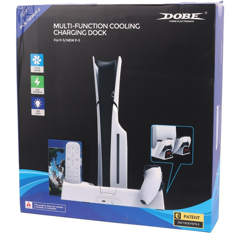 استند چند منظوره PS5 slim & fat digital standard dobe tp5-3532B