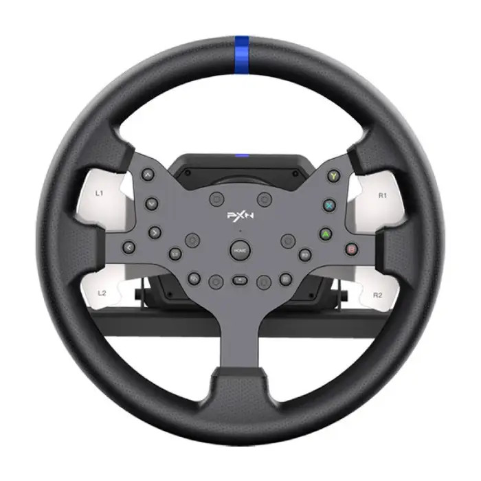 فرمان بازی PXN V9 همراه با دسته دنده (سازگار با PS4, PC, XBOX one, Series S/X)