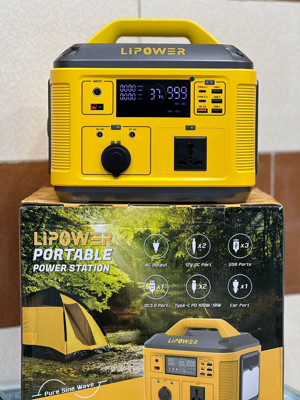 پاور استیشن 700 وات قابل حمل LIPOWER M700 مدل 700W