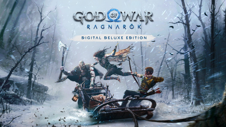 اکانت قانونی بازی God Of War Ragnarok استاندارد و دیلاکس ظرفیت دوم و سوم پلی استیشن 4 و 5