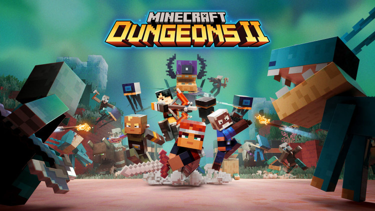 اکانت قانونی و اختصاصی بازی Minecraft Dungeons II Standard پلی استیشن 5