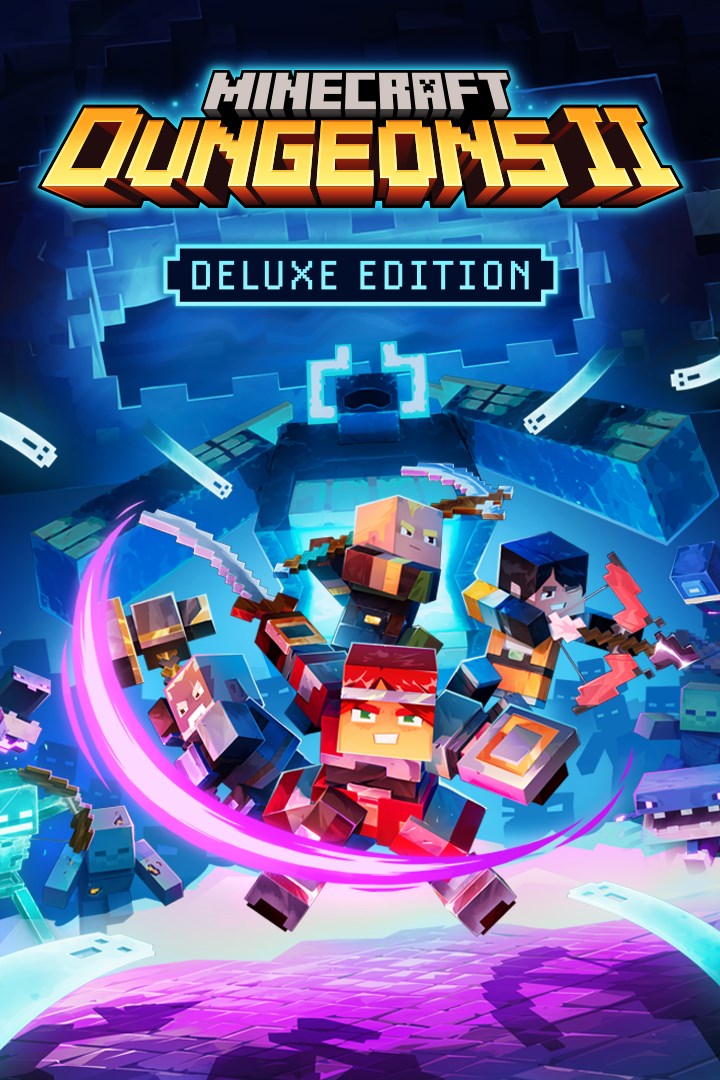 اکانت قانونی و اختصاصی بازی Minecraft Dungeons II Deluxe پلی استیشن 5